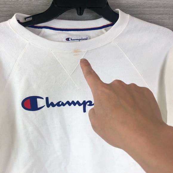 Champion Powerblend Fleece Boyfriend Sweatshirt - Picture 7 of 8